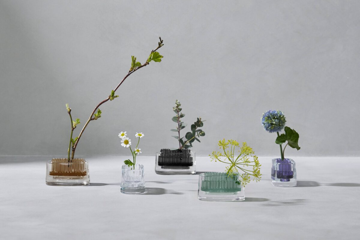確認用 妻の作った 新造細胞の花器 マットブラック ミクロの世界 しょうが